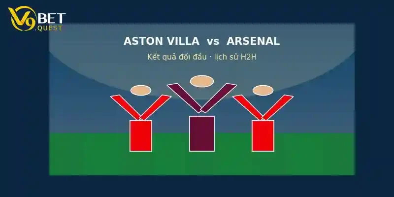 Soi kèo Aston Villa vs Arsenal, 02h00 ngày 1/9: Đại chiến nhóm đầu 2 Lịch sử đối đầu Aston Villa vs Arsenal