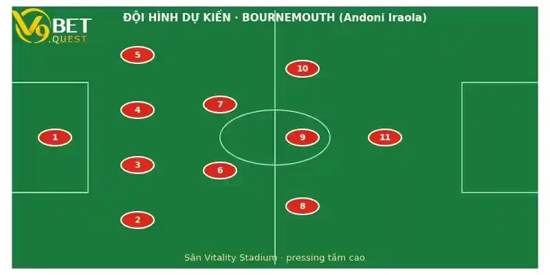 Soi kèo Bournemouth vs Everton, 21h00 ngày 29/8 3 Đội hình dự kiến Bournemouth vs Everton