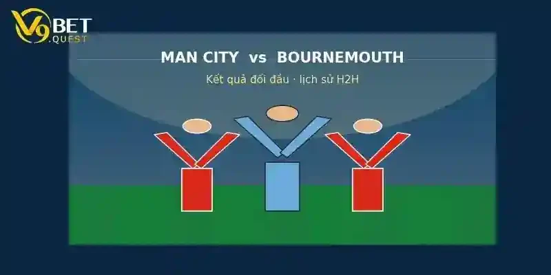 Soi kèo Man City vs Bournemouth, 20h00 ngày 23/8: Nhà vua trút giận 2 Lịch sử đối đầu Man City vs Bournemouth