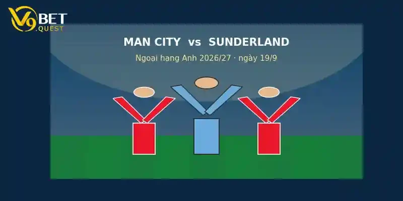 Soi kèo Man City vs Sunderland ngày 19/9