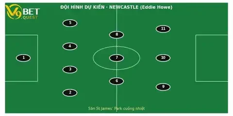 Đội hình dự kiến Newcastle vs Liverpool