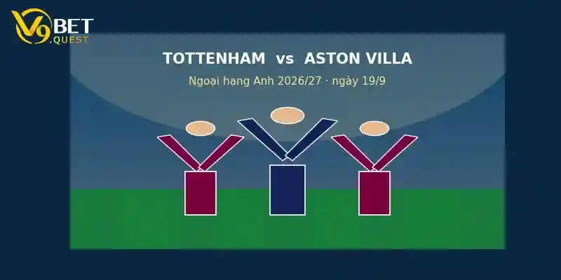 Soi kèo Tottenham vs Aston Villa ngày 19/9